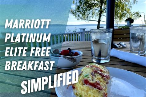 courtyard free breakfast|Best Marriott Elite Breakfasts .